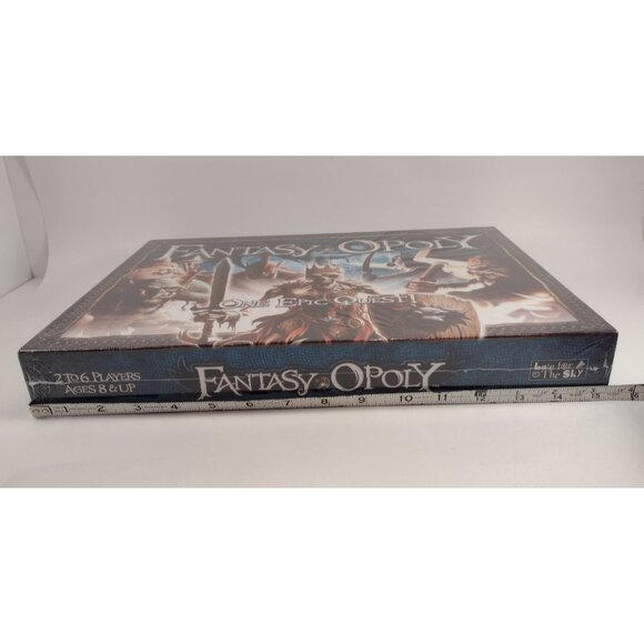 Fantasy-Opoly Board Game One Epic Quest Family Fantasy Story Monopoly - Picture 6 of 6